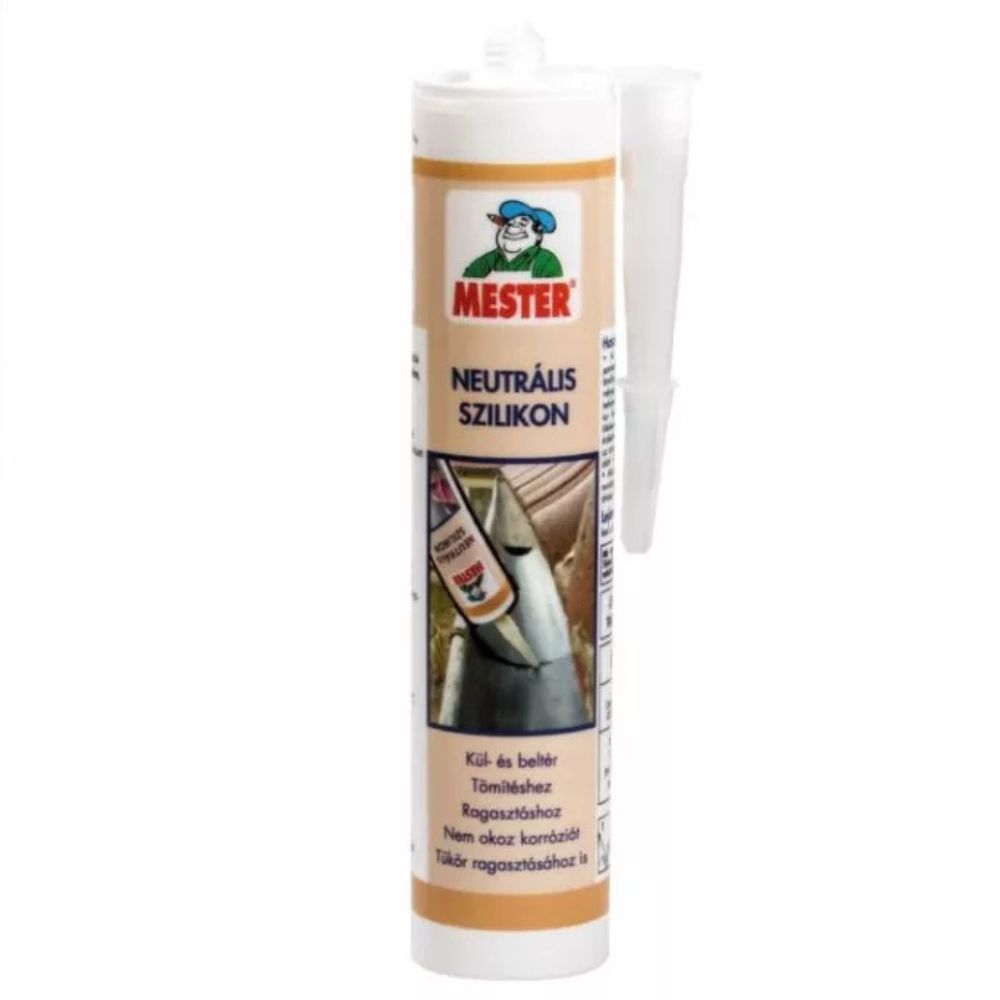 Master Silicone Neutral 280 ml White