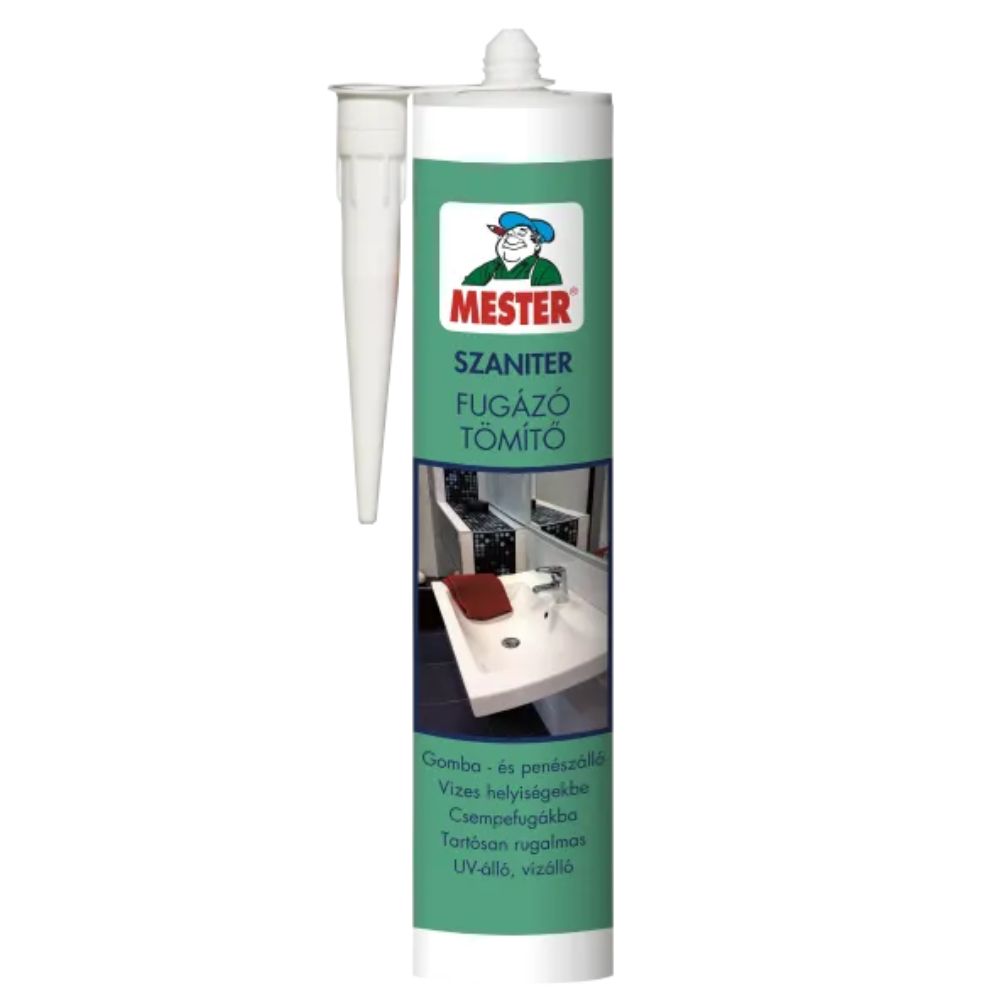 MESTER SANITARY GROUT SEALANT 310ML WHITE