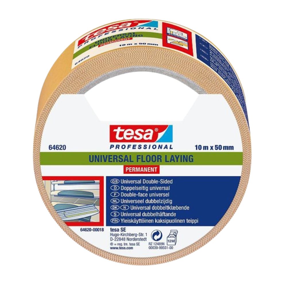 TESA double-sided carpet adhesive tape 50mm x 5m,