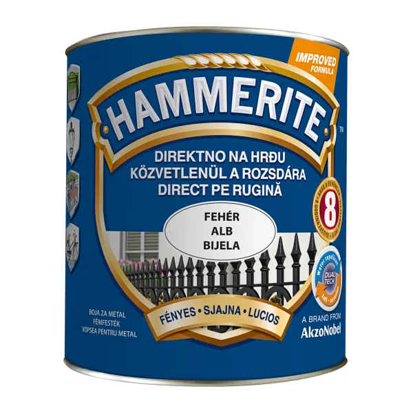 HAMMERITE MAX METALLIC PAINT GLOSSY 2.5L