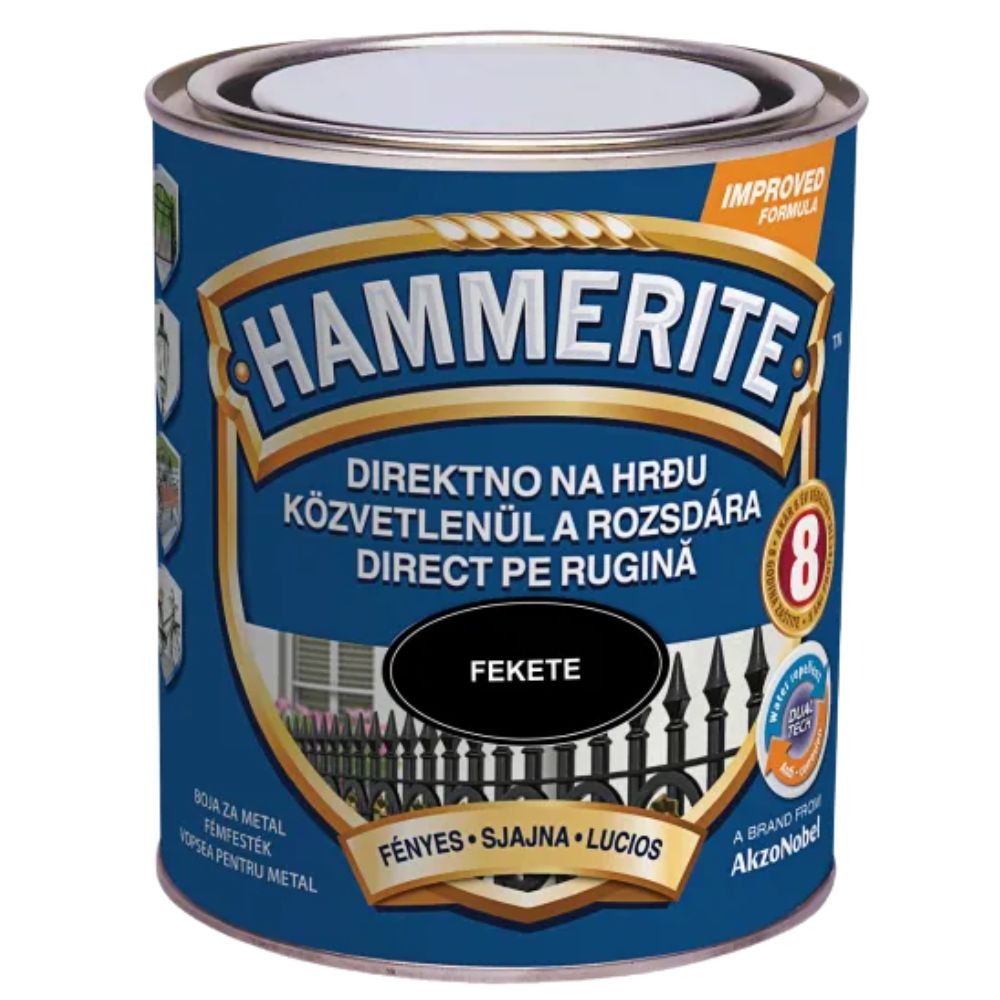 HAMMERITE MAX METALLIC PAINT GLOSSY 2.5L