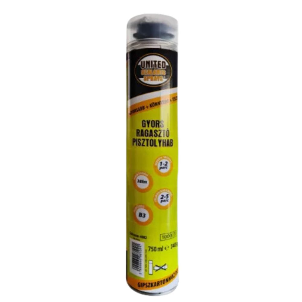 Purhab Fast Adhesive Gun Foam UNITED 750ml