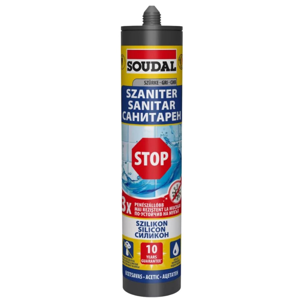 SOUDAL NEUTRAL SANITARY SILICONE 280ML WHITE