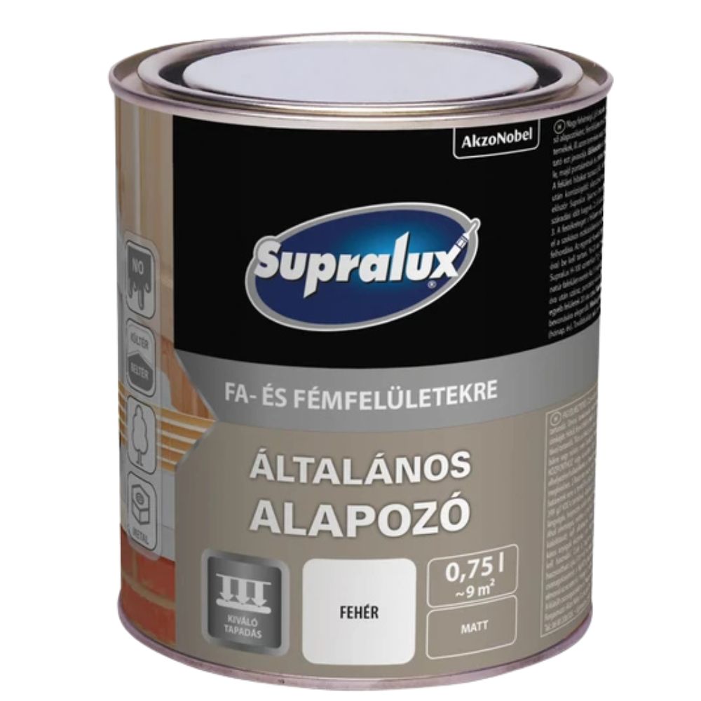 Supralux Általános alapozó fehér 0,75 l